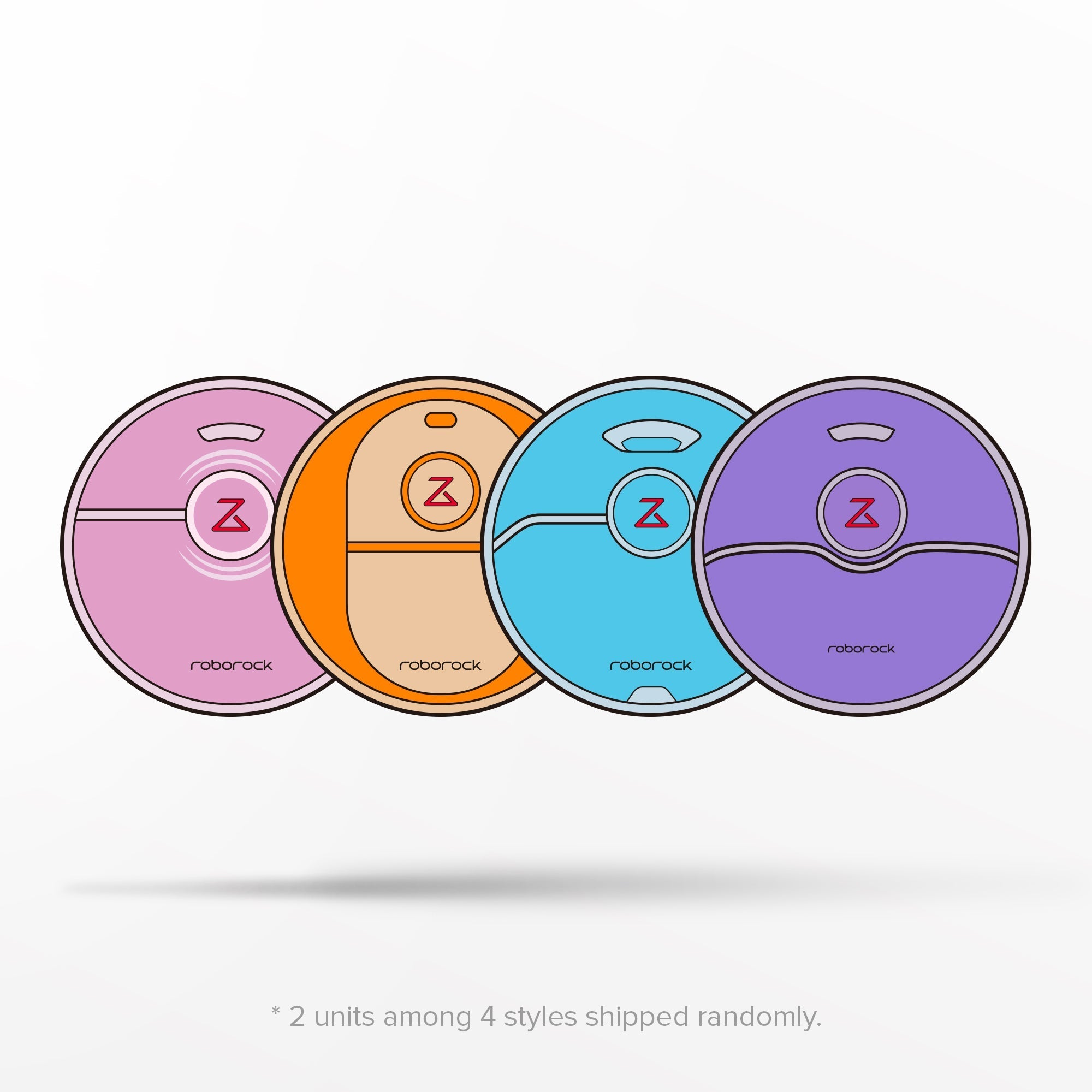 Roborock 2 Pcs Brooches